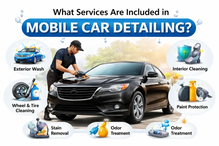 What Services Are Included in Mobile Car Detailing